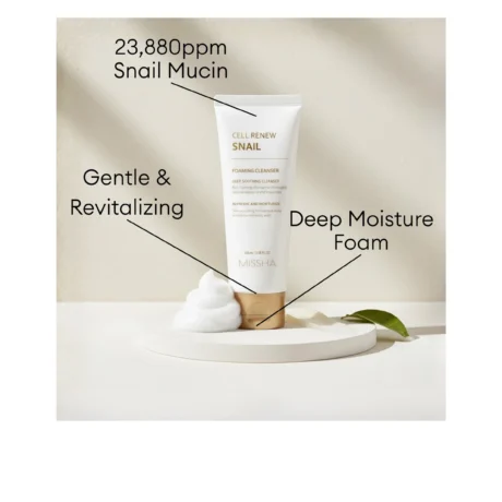 cell renew snail foaming cleanser 3