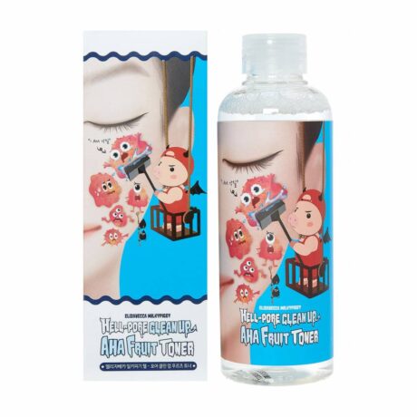 elizavecca hell pore clean up aha fruit toner