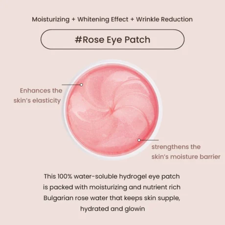 bulgarian rose water hydrogel eye patch 4