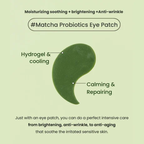 matcha biome hydrogel eye patch 3