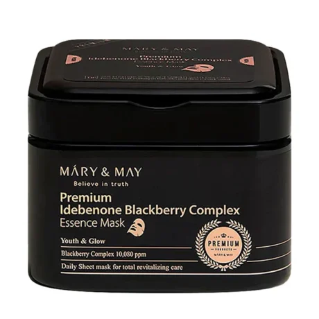 Premium Idebenone Blackberry Complex Essence Mask öregedésgátló fátyolmaszk szederkomplexszel