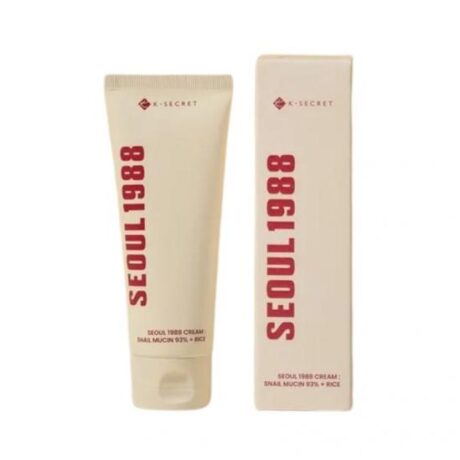 cream snail mucin rice