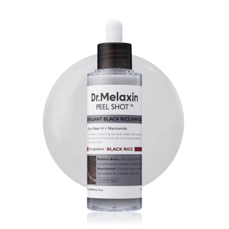 peel shot black rice ampoule