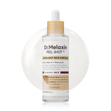 peel shot white rice ampoule