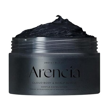 cloud body scalp scrub black tea yuzu