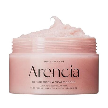cloud body scalp scrub lavender pear