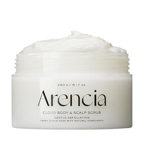 cloud body scalp scrub white tea neroli