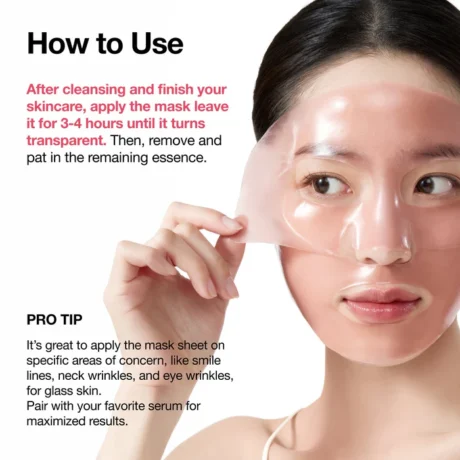 peach niacin collagen mask 5