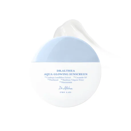 aqua glowing sunscreen