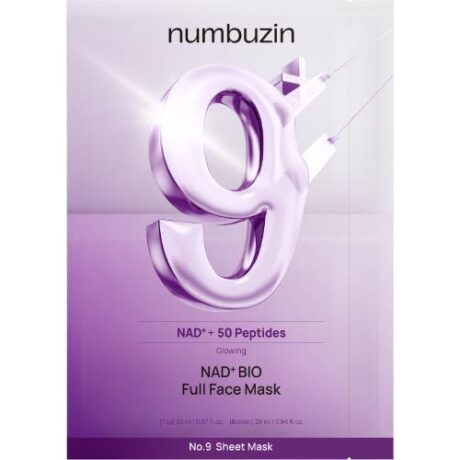 No.9 NAD Bio Lifting Full Cover Facial Mask lifting hatású maszk, 1 db