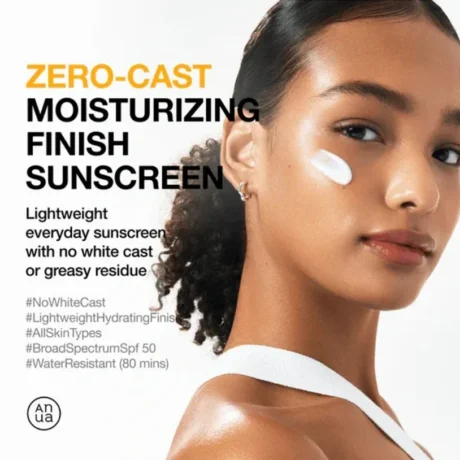 Zero Cast Moisturizing Finish Sunscreen 06