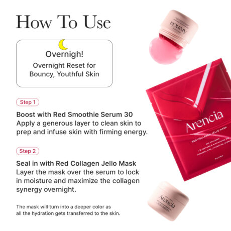 red collagen jello mask 11