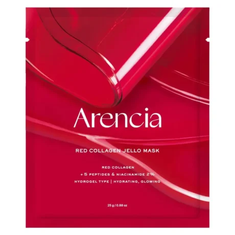 red collagen jello mask