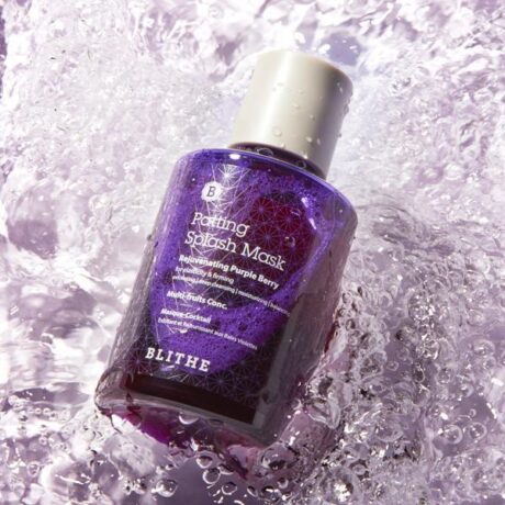 patting splash mask rejuvenating purple berry 5