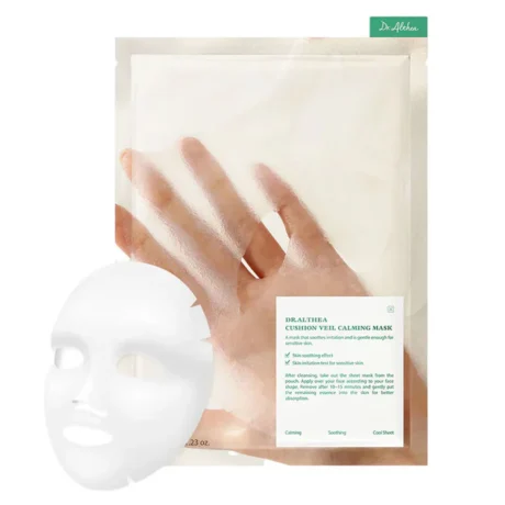 Cushion Veil Calming Mask nyugtató fátyolmaszk centellával, kamillával és nyírfanedvvel
