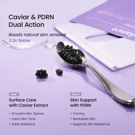 rejuvenating caviar pdrn real deep mask 6