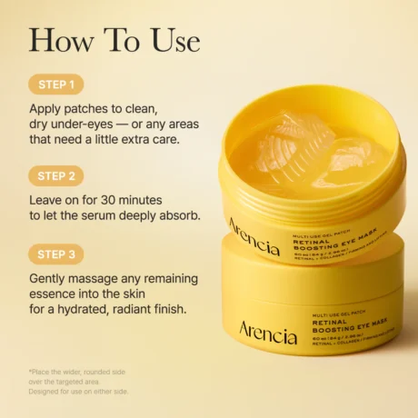 Retinal boosting eye mask 6