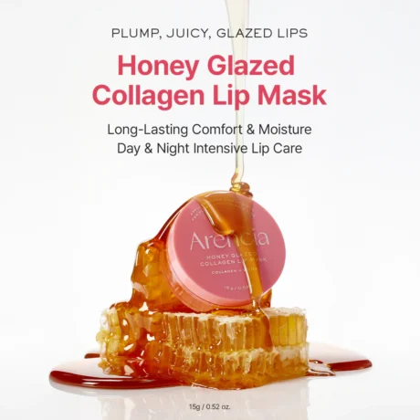 honey glazed collagen lip mask 2