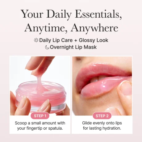honey glazed collagen lip mask 8