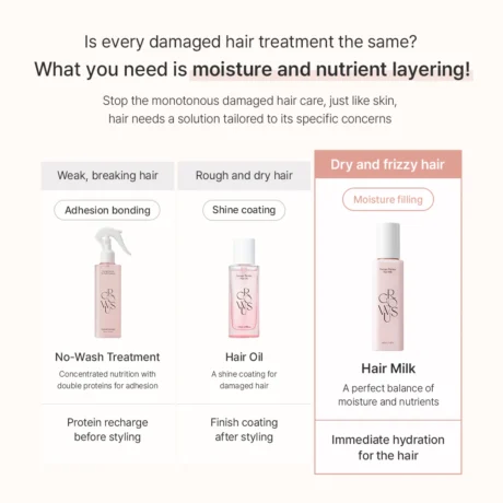 damage therapy hair milk 3