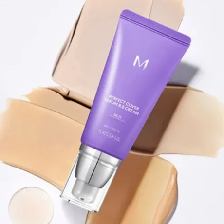 M Perfect Cover Serum BB Cream SPF50+ PA++++, szérum BB krém, 50 ml