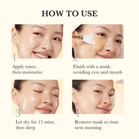 Kojic Acid Turmeric Night Wrapping Mask 4