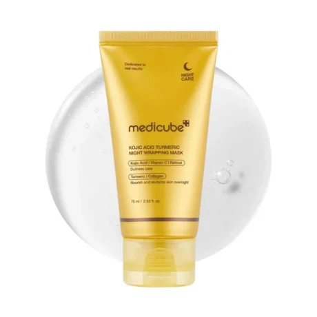 Kojic Acid Turmeric Night Wrapping Mask éjszakai ragyogásfokozó maszk