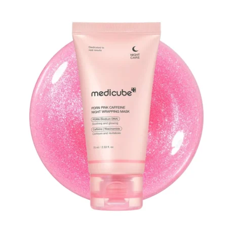 PDRN Pink Caffeine Night Wrapping Mask feszesítő éjszakai maszk