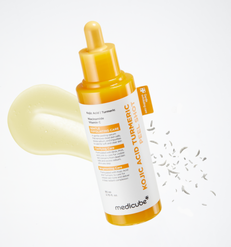 kojic acid turmeric peel shot 2