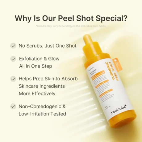 kojic acid turmeric peel shot 7