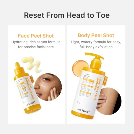 kojic acid turmeric peel shot 9