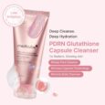 pink glutathione capsule cleansing foam 2
