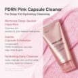 pink glutathione capsule cleansing foam 3