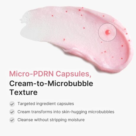 pink glutathione capsule cleansing foam 6