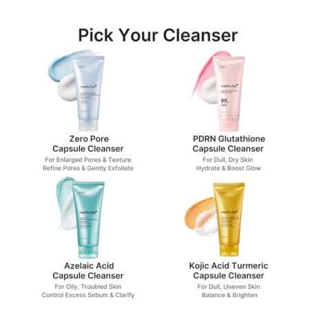 pink glutathione capsule cleansing foam 7