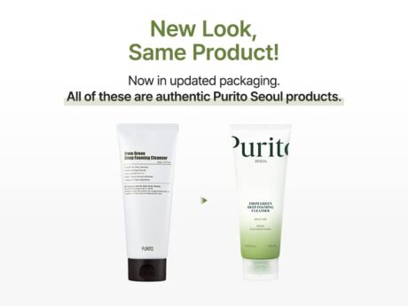 Purito SEOUL From Green Deep Foaming Cleanser gyengéd habzó arctisztító, 150 ml