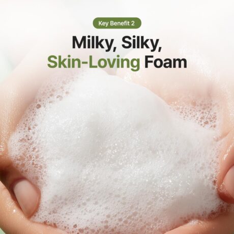 Purito SEOUL From Green Deep Foaming Cleanser gyengéd habzó arctisztító, 150 ml