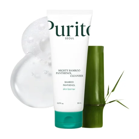 Mighty Bamboo Panthenol Cleanser gyengéd, barrierkímélő arctisztító