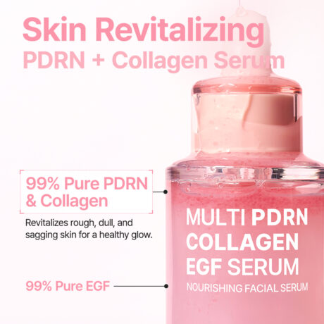 Purito SEOUL Multi PDRN Collagen EGF Serum revitalizáló és feszesítő szérum, 30 ml