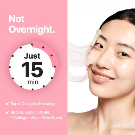 Purito SEOUL Multi PDRN Collagen Real Glow Mask lehúzható ragyogásfokozó maszk, 100 ml