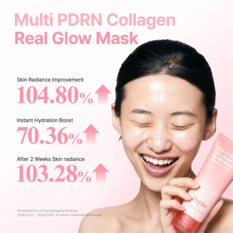 Purito SEOUL Multi PDRN Collagen Real Glow Mask lehúzható ragyogásfokozó maszk, 100 ml