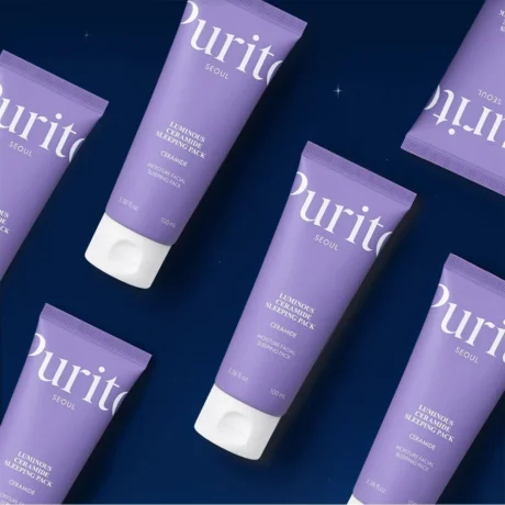 Purito SEOUL Luminous Ceramide Sleeping Pack barriererősítő éjszakai maszk, 100 ml