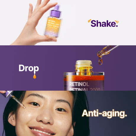 Purito SEOUL Retinol Retinal 2000 NAD+ Serum feszesítő és bőrsimító retinoidos szérum, 30 ml