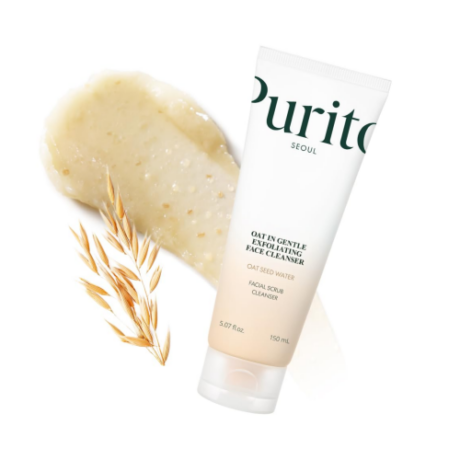Oat In Gentle Exfoliating Face Cleanser gyengéd hámlasztó arctisztító, 150 ml