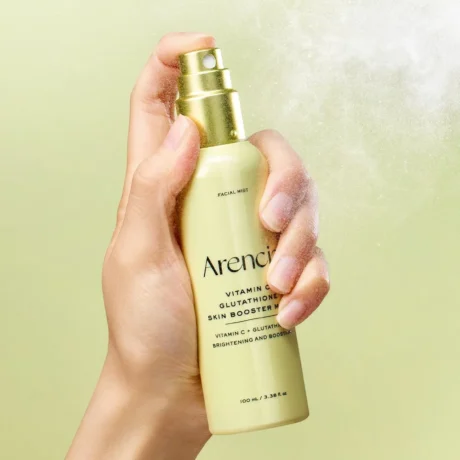 Arencia Vitamin C Glutathione Skin Booster Mist – használati, textúra- vagy termékbemutató fotó