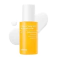 celimax Pore+Dark Spot Brightening Serum 30 ml sárga szérumos flakon fehér háttéren textúrával