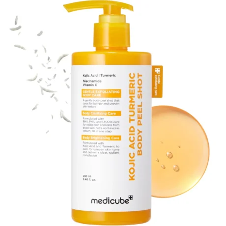 Kojic Acid Turmeric Body Peel Shot – hámlasztó testpeeling