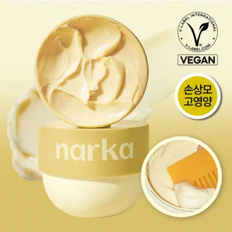 narka CORE REBUILD CONFIDENT DEEP TREATMENT HAIR PACK – további termékbemutató / textúra
