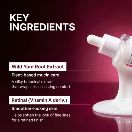 NIDA ABCE Boosting Serum nyúlós, mucinszerű textúra és vad jamgyökér, retinal
