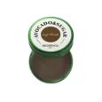 SKINFOOD Avocado & Sugar Lip Scrub 14 g, fehér háttéren, nyitott tégely